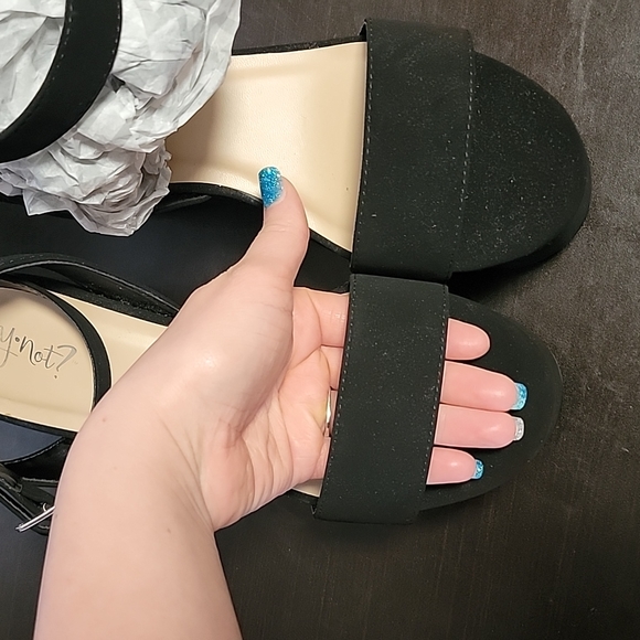 Ynot? Strappy Platform Espadrille Wedge Sandals Womens Size 8 - Picture 9 of 10